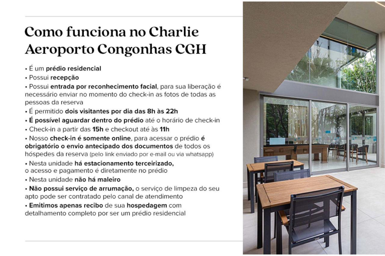 Apartmán Charlie Aeroporto Congonhas Cgh São Paulo Exteriér fotografie